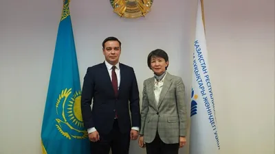 уполномоченный по правам человека Артур Ластаев, постоянный координатор ООН в Казахстане Саранго Раднарагча