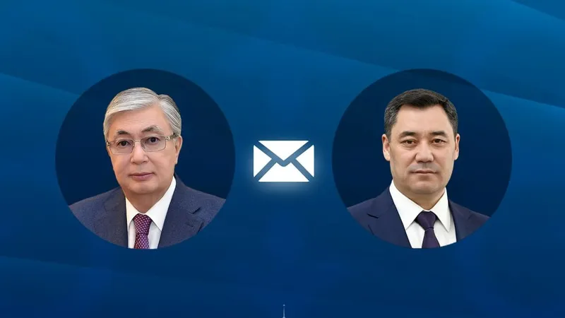 Кыргызстан, Казахстан, поздравления президента