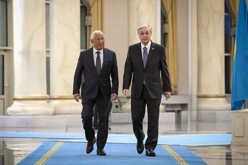 Касым-Жомарт Токаев и Антониу Кошту