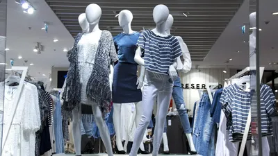 магазин одежды, торговля, бутик