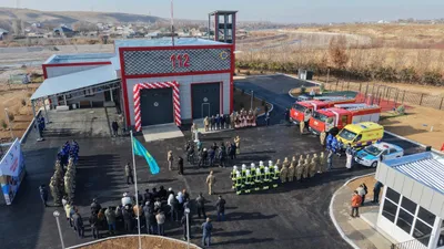 Шымкент, пожарные, полиция, скорая помощь