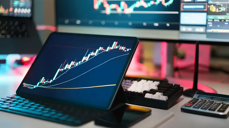 Биржевая торговля, ценные бумаги, торговля ценными бумагами, акция, акции, фондовая биржа, фондовый рынок, график, графики