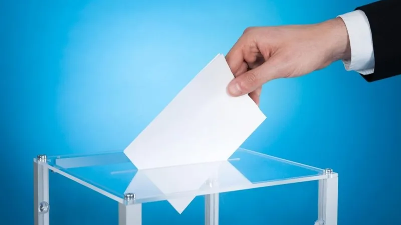 урна, бюллетень 