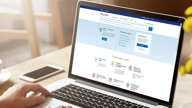 государственные услуги, портал