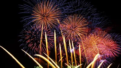 фейерверк, праздник