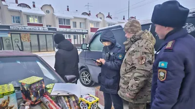 полиция, салют, фейерверк, контрабанда