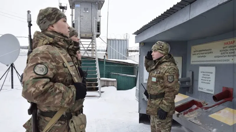 Нацгвардия, полиция, Казахстан