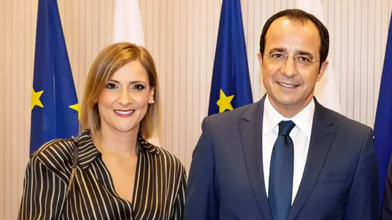 президент Кипра, первая леди, Филиппа Карсера 