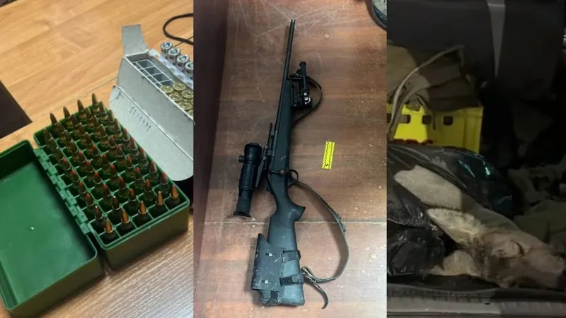 браконьеры, оружие