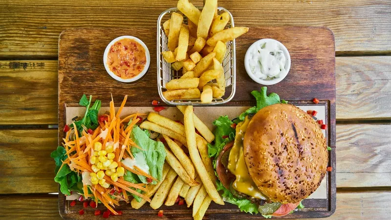 быстрый перекус, вредная пища