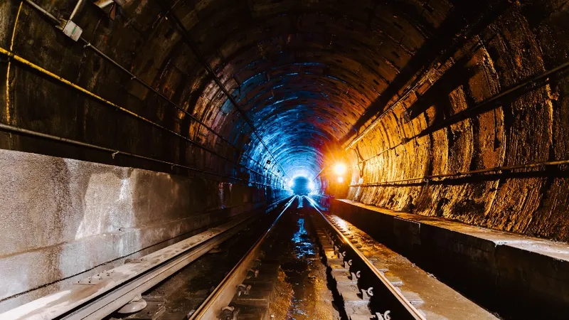 тоннель, добыча угля