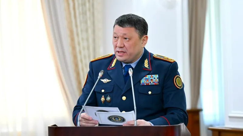 Министр внутренних дел РК 