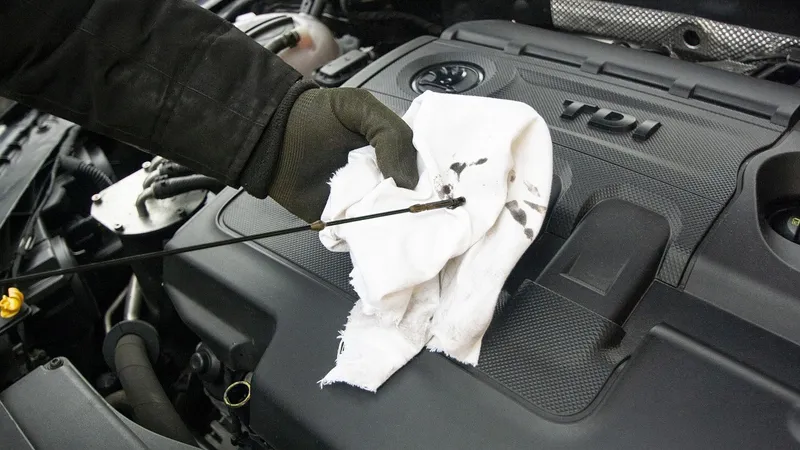 Моторное масло автомобиля