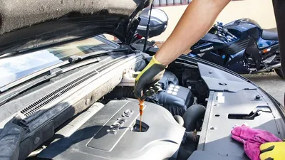 Моторное масло автомобиля