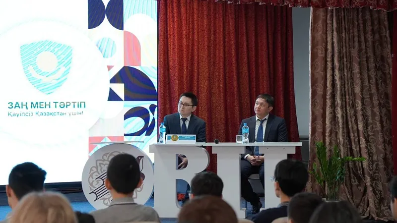 судьи встретились со школьниками в Актобе