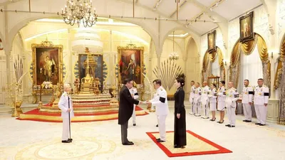 посол РК, король Таиланда