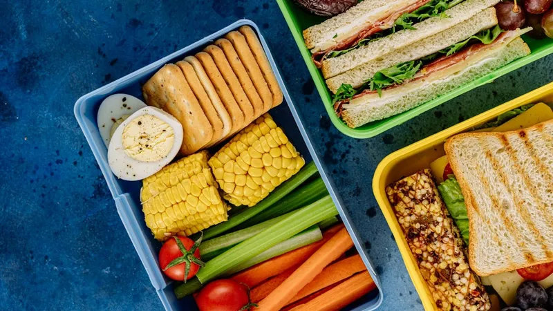 школьный бокс, питание