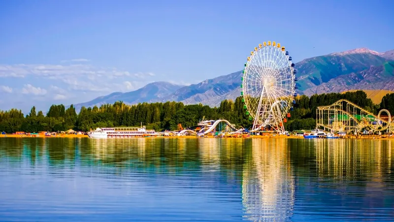 База отдыха, Иссык-Куль 