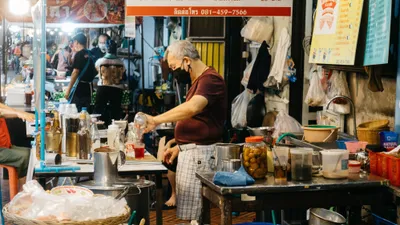 Уличная торговля, Азия 