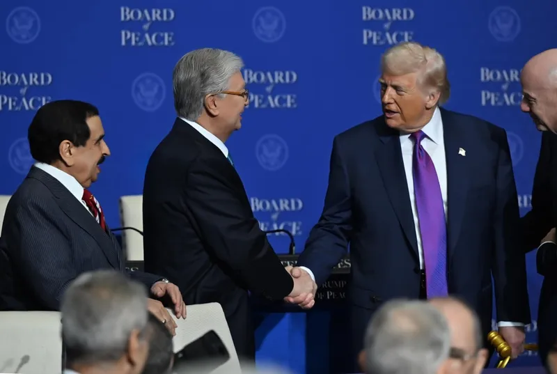 Касым-Жомарт Токаев и Дональд Трамп