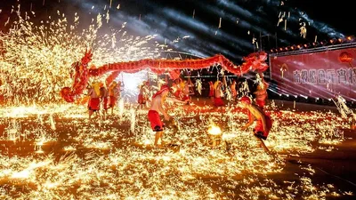 праздник, салют, файершоу