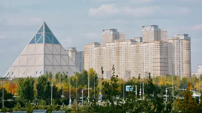 Астана, город Астана, достопримечательности Астаны, столица Казахстана, пейзаж Астаны, виды Астаны, виды города Астаны