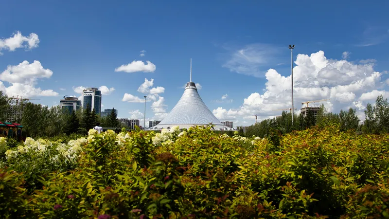 Астана, город Астана, достопримечательности Астаны, столица Казахстана, пейзаж Астаны, виды Астаны, виды города Астаны