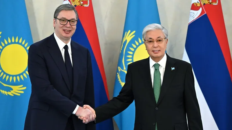 Вучич, официальный визит