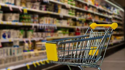 супермаркет, продовольственные товары