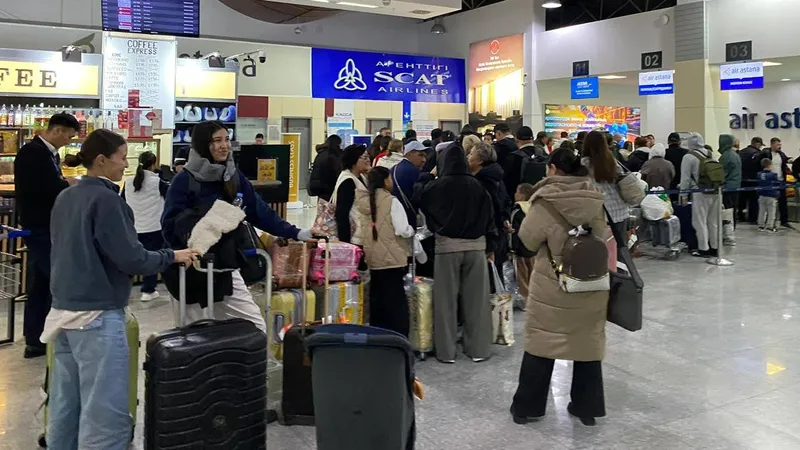 пассажиры, чемоданы