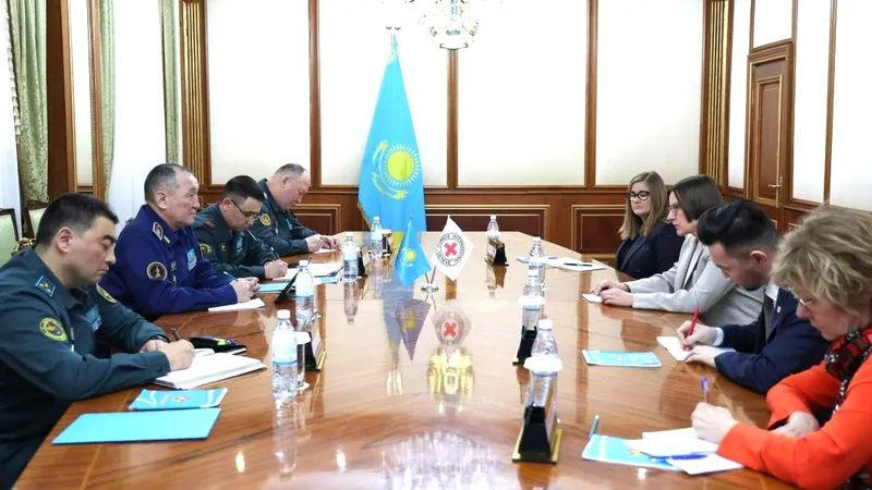 Казахстан, Красный Крест