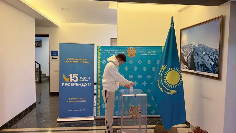 голосование, референдум, Казахстан, Конституция