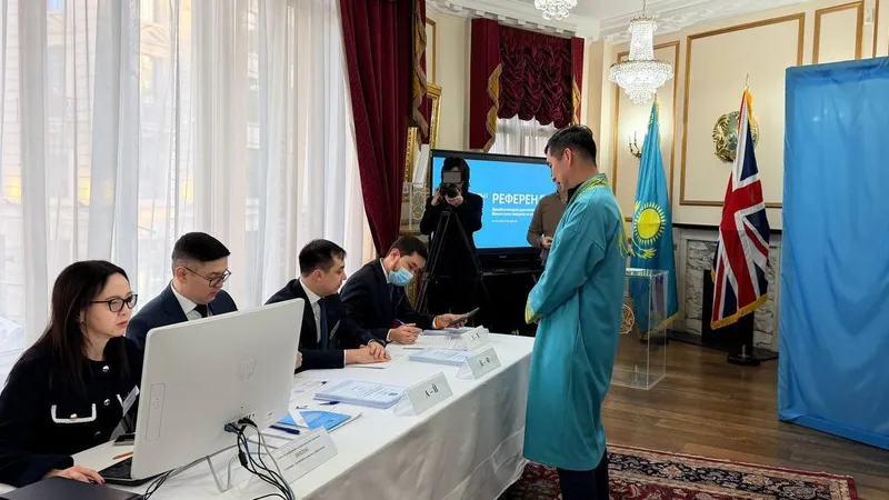 голосование, казахстанцы