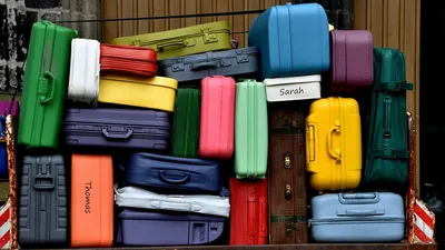 чемоданы, путешествие, туристы