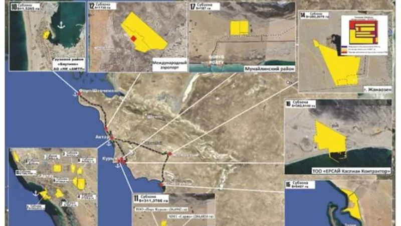 План СЭЗ Морпорт Актау