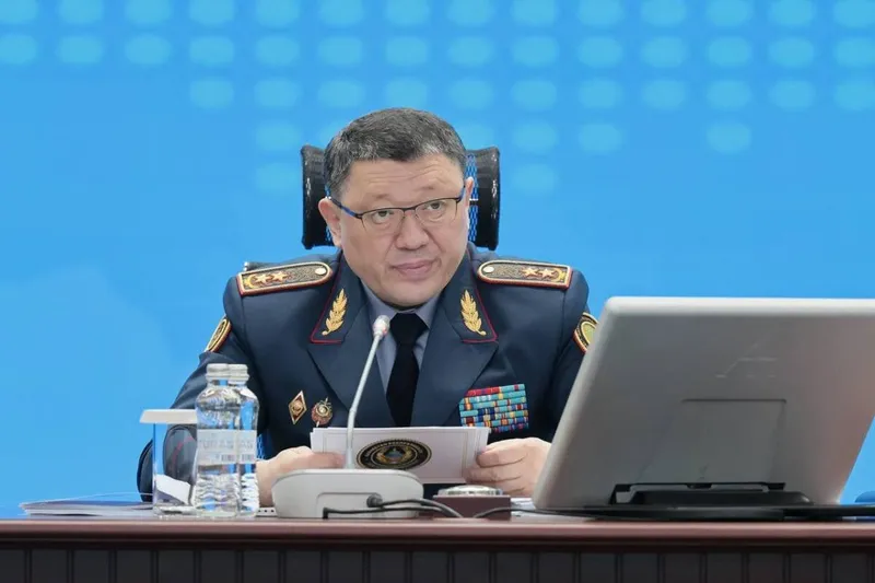 Ержан Саденов, МВД