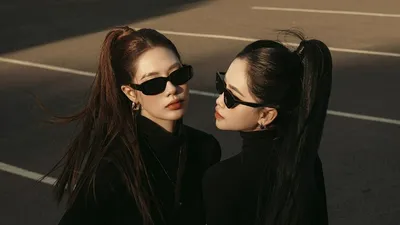 девушки, улица