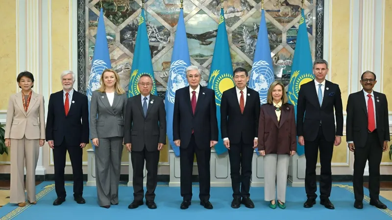 президентский прием, ООН