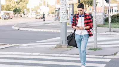 перекресток, переход улицы