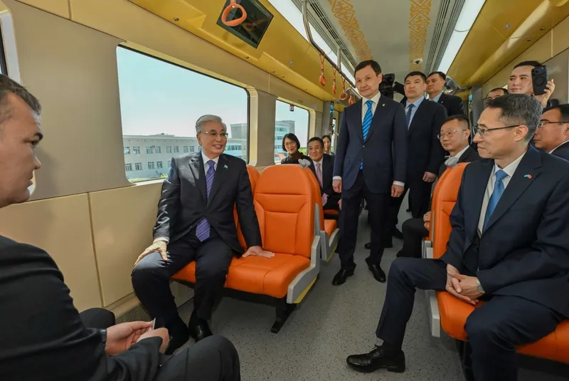 Касым-Жомарт Токаев запустил Astana LRT