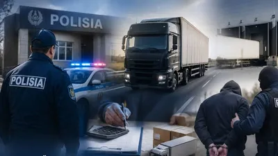полиция, задержание, Шымкент