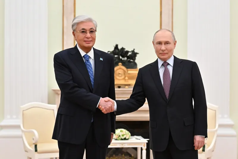 Касым-Жомарт Токаев и Владимир Путин