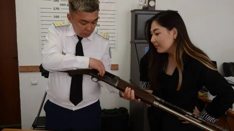 оружие, ружье, полиция
