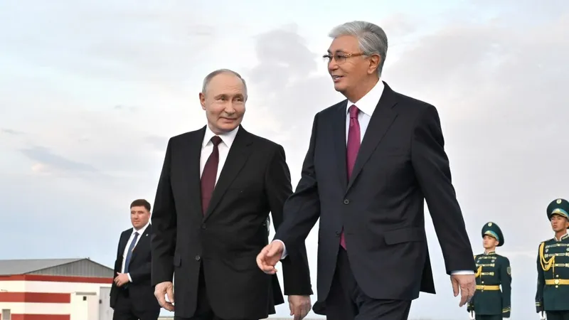 Владимир Путин, Астана