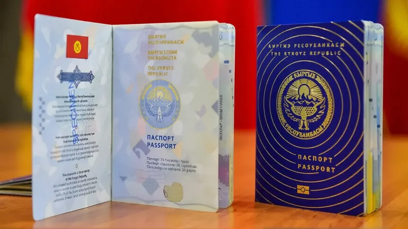 паспорт Кыргызстана