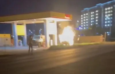 Пожар на заправке, Актобе