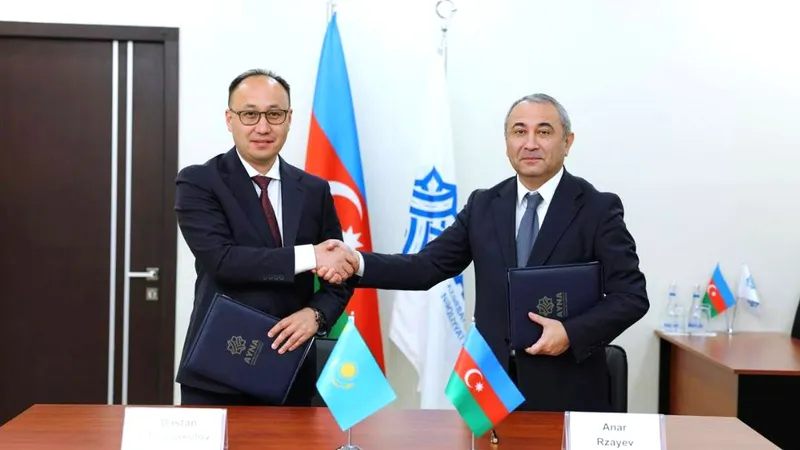 Казахстан, Азербайджан