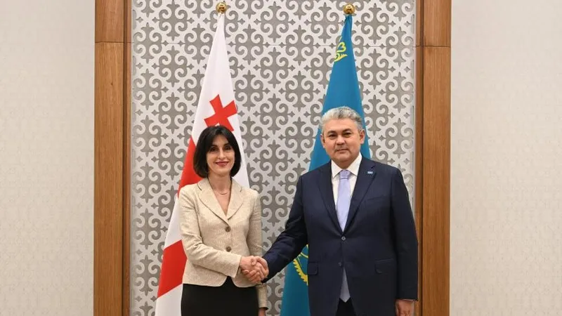 Казахстан, Грузия