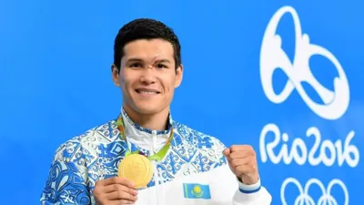 олимпийский чемпион Данияр Елеусинов