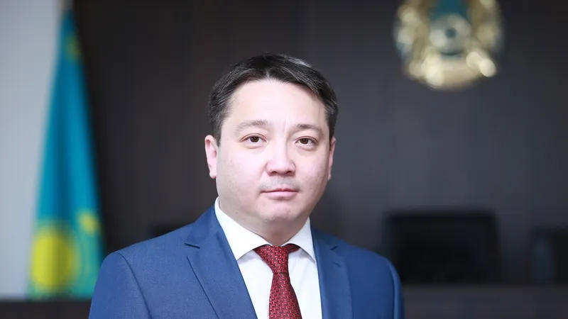 глава департамента Судебной администрации по городу Астана Елдос Жумаксанов 
